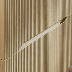 Garnero Arredamenti Mobile Bagno Sospeso-Mobile bagno sospeso cannettato 80cm con lavabo rovere Pretty