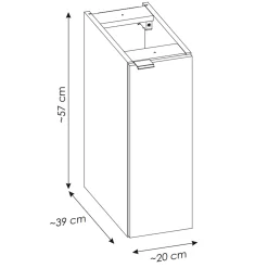 Garnero Arredamenti Mobile Bagno Sospeso-Mobile bagno sospeso 140cm 4 cassetti beige cashmere Neutry