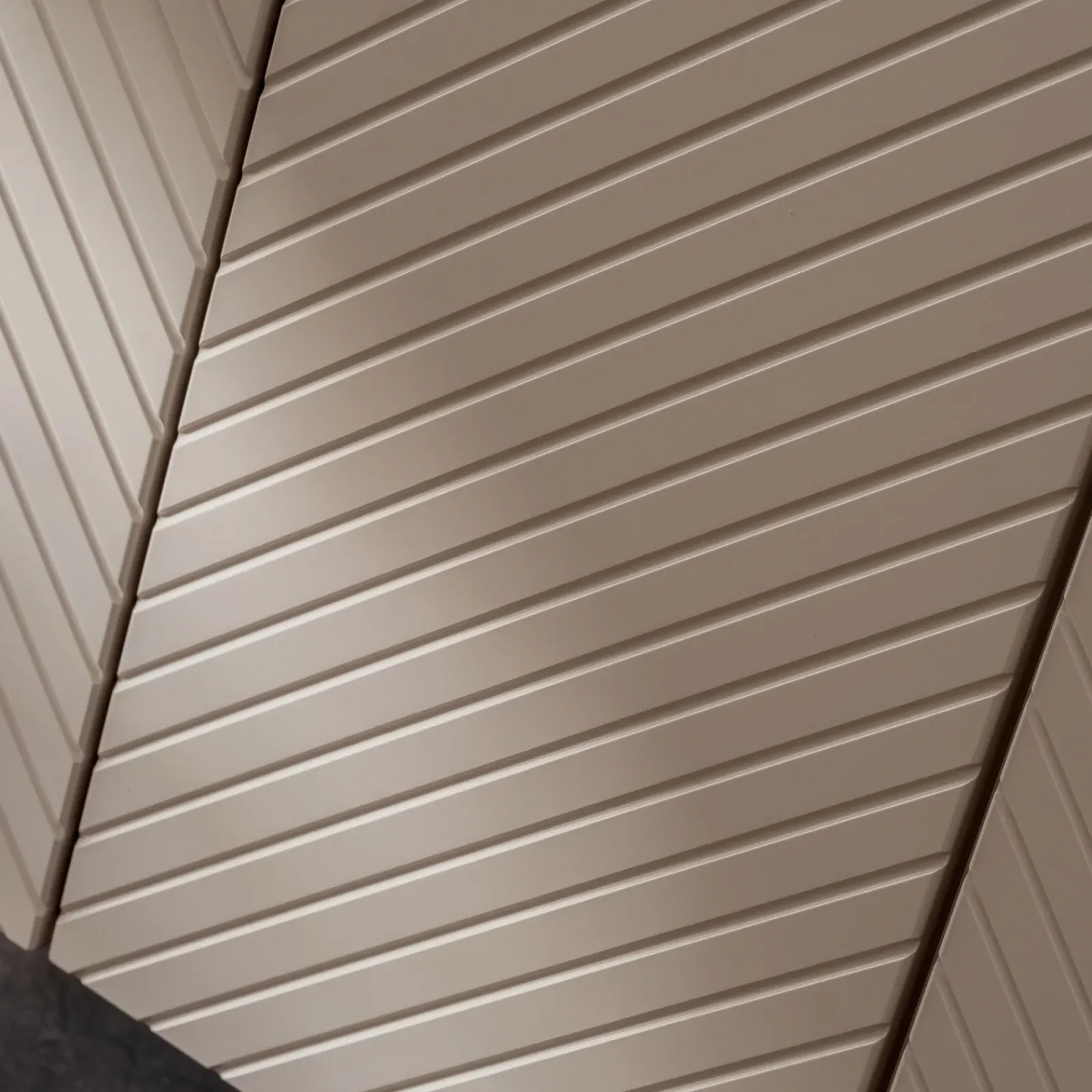 Garnero Arredamenti Mobile Bagno Sospeso-Mobile bagno sospeso 140cm 5 ante beige cashmere Neutry