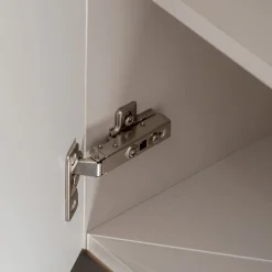 Garnero Arredamenti Mobile Bagno Sospeso-Mobile bagno sospeso 140cm 5 ante beige cashmere Neutry