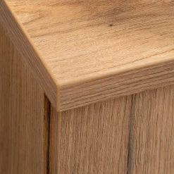 Garnero Arredamenti Mobile Bagno Sospeso-Mobile bagno sospeso 80cm 2 ante Rovery Rovere