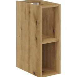 Garnero Arredamenti Mobile Bagno Sospeso-Mobile bagno sospeso 80cm 2 cassetti e vani rovere Rovery