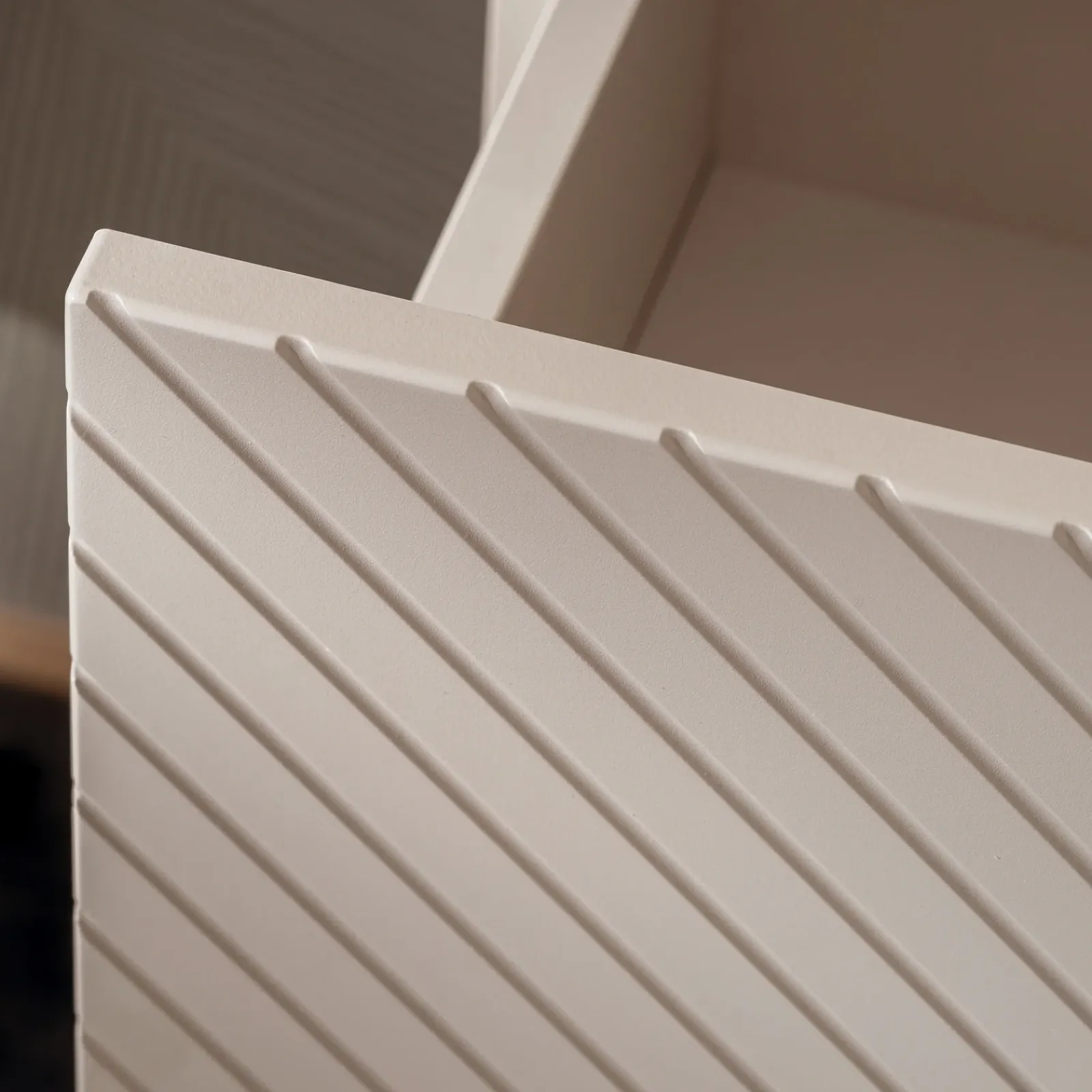 Garnero Arredamenti Mobile Bagno Sospeso-Mobile bagno sospeso 60cm 2 cassetti beige cashmere Neutry