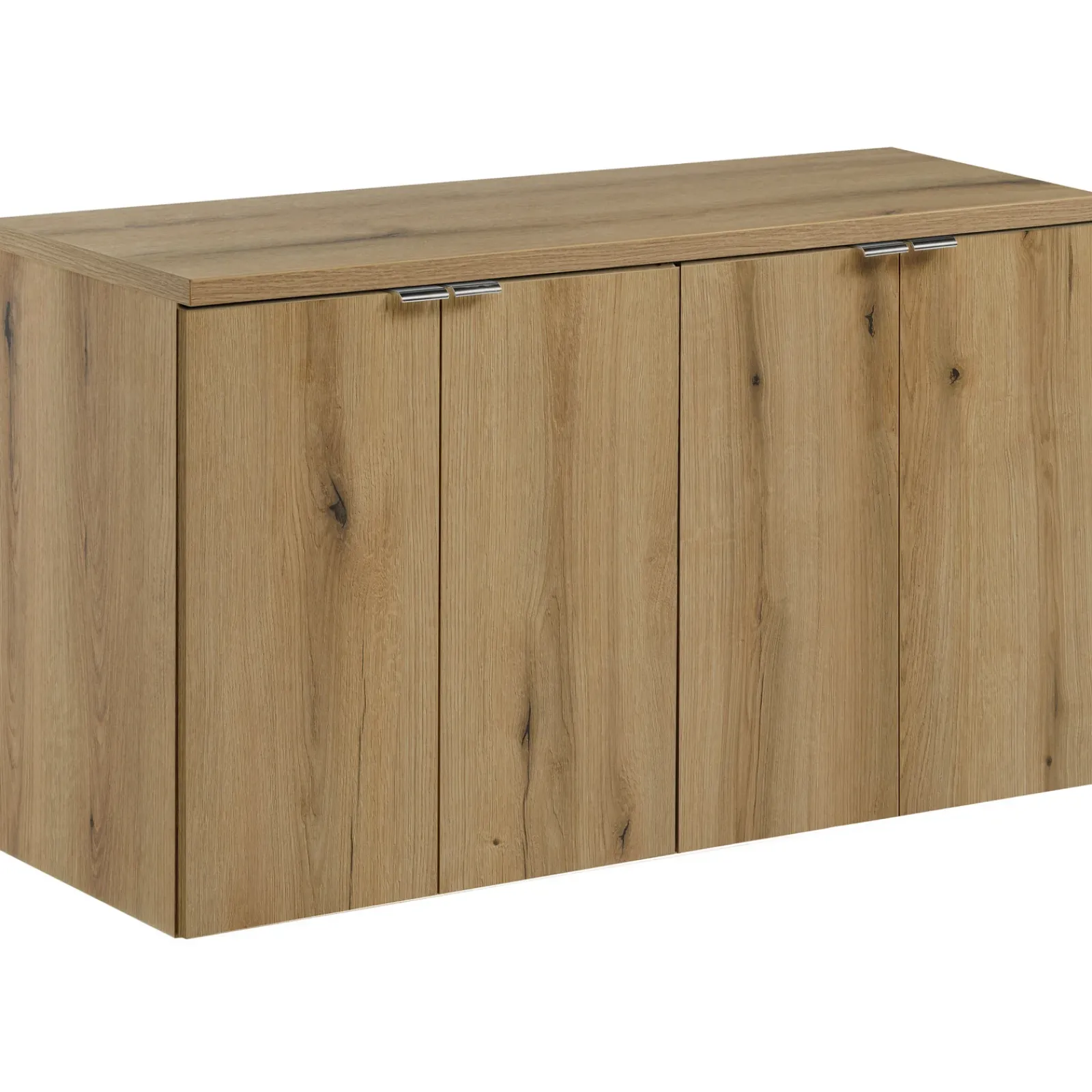 Garnero Arredamenti Mobile Bagno Sospeso-Mobile bagno sospeso 100cm 4 ante Rovery Rovere