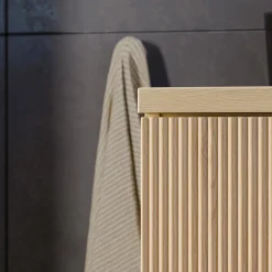 Garnero Arredamenti Mobile Bagno Sospeso-Mobile bagno sospeso 120cm cannettato rovere Pretty