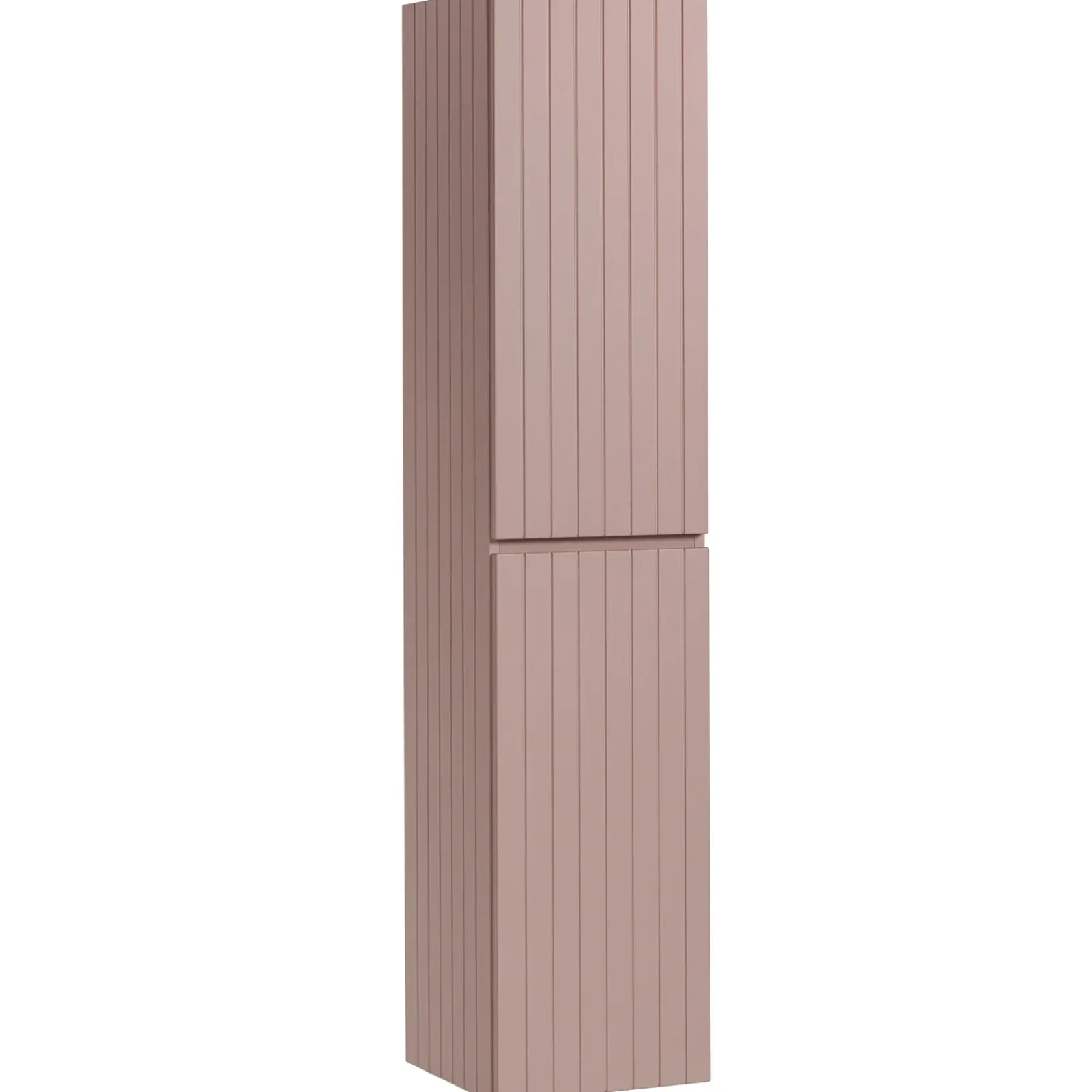 Garnero Arredamenti Mobile Bagno Sospeso-Mobile bagno sospeso 80cm cannettato con lavabo, colonna e specchio rosa Autentic