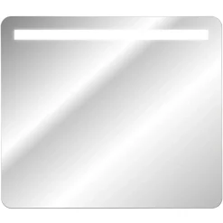 Garnero Arredamenti Mobile Bagno Sospeso-Mobile bagno sospeso 100cm cannettato con lavabo, colonna e specchio quercia Autentic Bianco