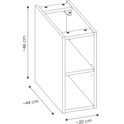 Garnero Arredamenti Mobile Bagno Sospeso-Mobile bagno sospeso 180cm cannettato con 2 lavabi, colonna e 2 specchi Autentic Rosa