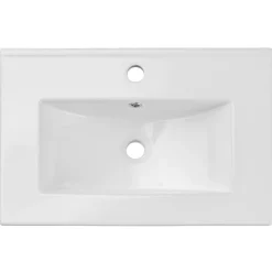 Garnero Arredamenti Mobile Bagno Sospeso-Mobile bagno sospeso 60cm con lavabo 2 cassetti beige cashmere Neutry