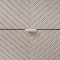 Garnero Arredamenti Mobile Bagno Sospeso-Mobile bagno sospeso 60cm con lavabo 2 cassetti beige cashmere Neutry