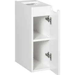 Garnero Arredamenti Mobile Bagno Sospeso-Mobile bagno sospeso 140cm cannettato 4 cassetti beige bianco Cleany Beige - Bianco