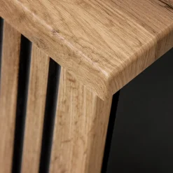 Garnero Arredamenti Mobile Bagno Sospeso-Mobile bagno sospeso 100cm cm con lavabo, specchio, colonna e cubotti quercia antracite Limpid