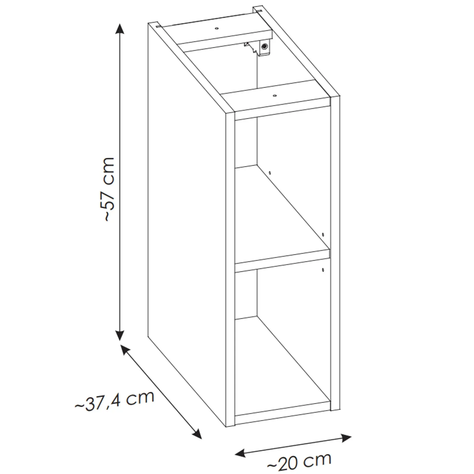 Garnero Arredamenti Mobile Bagno Sospeso-Mobile bagno sospeso 100cm con 2 lavabi, 4 cassetti e colonna rovere Rovery