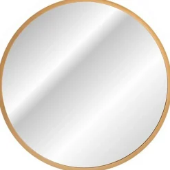 Garnero Arredamenti Mobile Bagno Sospeso-Mobile bagno sospeso 60cm con lavabo, specchio rotondo e colonna cannettato blu Deep