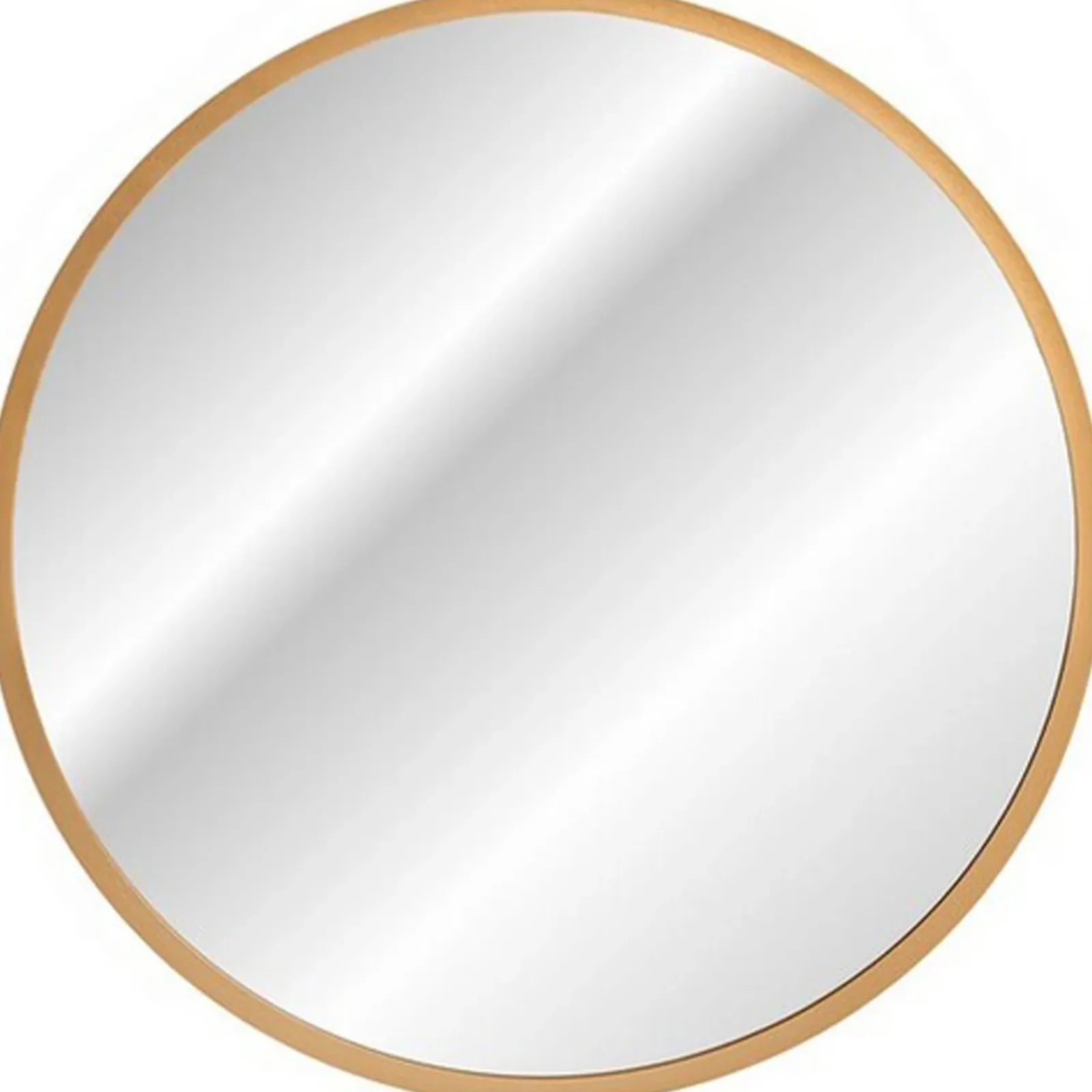 Garnero Arredamenti Mobile Bagno Sospeso-Mobile bagno sospeso 60cm con lavabo, specchio rotondo e colonna cannettato blu Deep