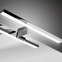 Garnero Arredamenti Mobile Bagno Sospeso-Mobile bagno sospeso 60cm cannettato con lavabo da incasso, colonna e specchio bianco Autentic