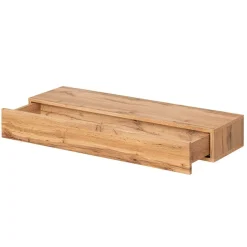 Garnero Arredamenti Mobili Ingresso Sospesi|Mobili Ingresso-Mobile ingresso sospeso 100x165h cm rovere opaco bianco Dante 3 Gihome®