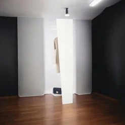 Garnero Arredamenti Mobili Ingresso Appendiabiti|Mobili Ingresso-Mobile ingresso 50x200h cm appendiabiti Candia Gihome® Bianco Lucido