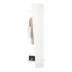 Garnero Arredamenti Mobili Ingresso Appendiabiti|Mobili Ingresso-Mobile ingresso 50x200h cm appendiabiti Candia Gihome® Bianco Lucido