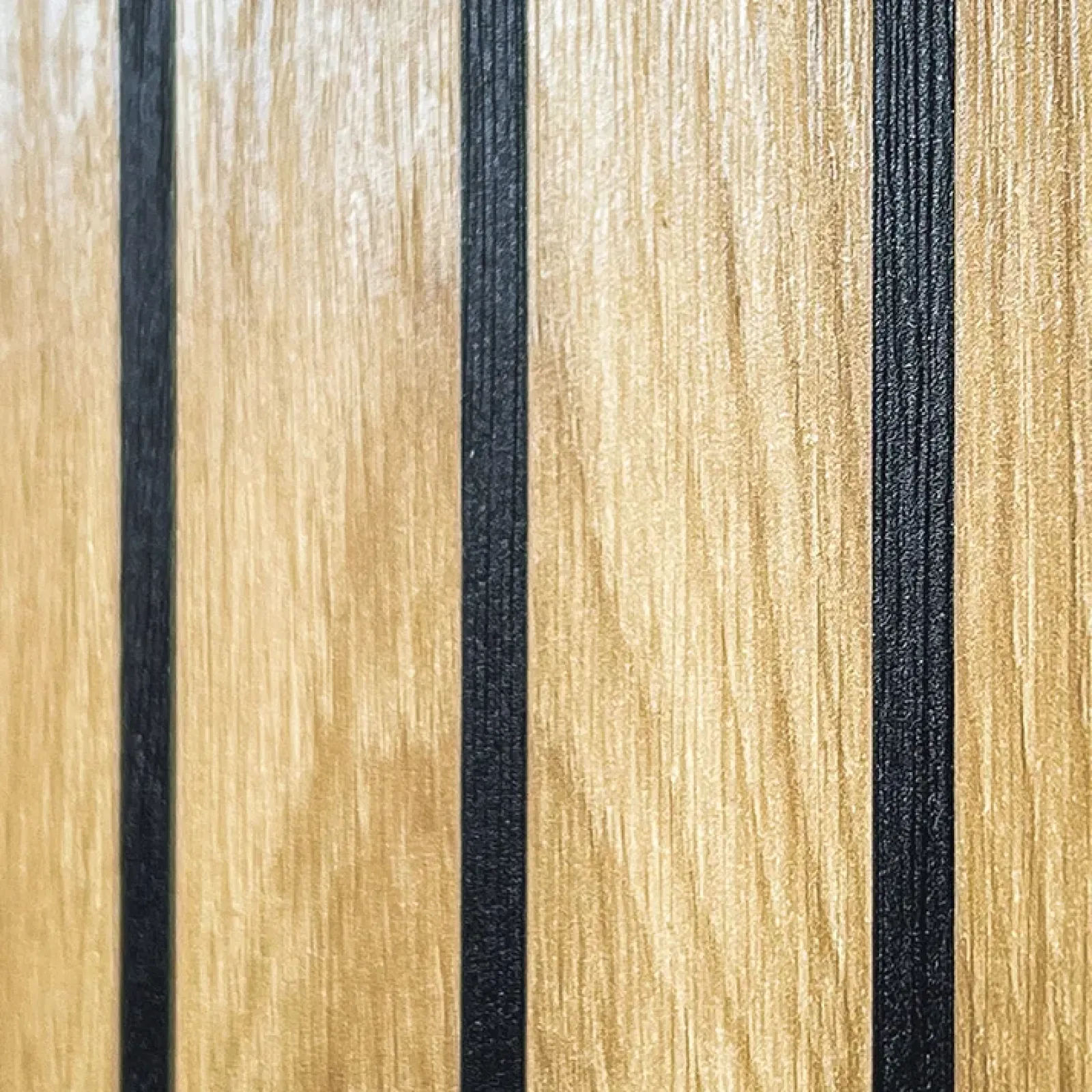 Garnero Arredamenti Mobili Ingresso Appendiabiti|Mobili Ingresso-Mobile ingresso 210x203h cm con specchio rovere antracite stampa a righe California Gihome® Antracite - Rovere