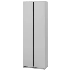 Garnero Arredamenti Mobili Ingresso Appendiabiti|Mobili Ingresso-Mobile ingresso 300x200h cm con specchio appendiabiti armadio Accent Grigio