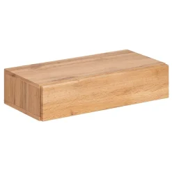 Garnero Arredamenti Mobili Ingresso Sospesi|Mobili Ingresso-Mobile ingresso 100x170h cm con specchio rovere bianco Dante 1 Gihome®