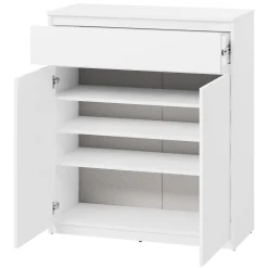 Garnero Arredamenti Mobili Ingresso Appendiabiti|Mobili Ingresso-Mobile ingresso 300x200h cm con specchio appendiabiti armadio bianco Accent Bianco Opaco