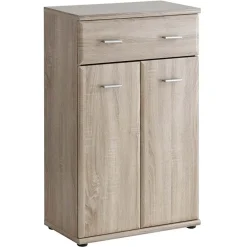 Garnero Arredamenti Mobili Ingresso Appendiabiti|Mobili Ingresso-Mobile ingresso 180x203h cm moderno sonoma New York Gihome® Rovere