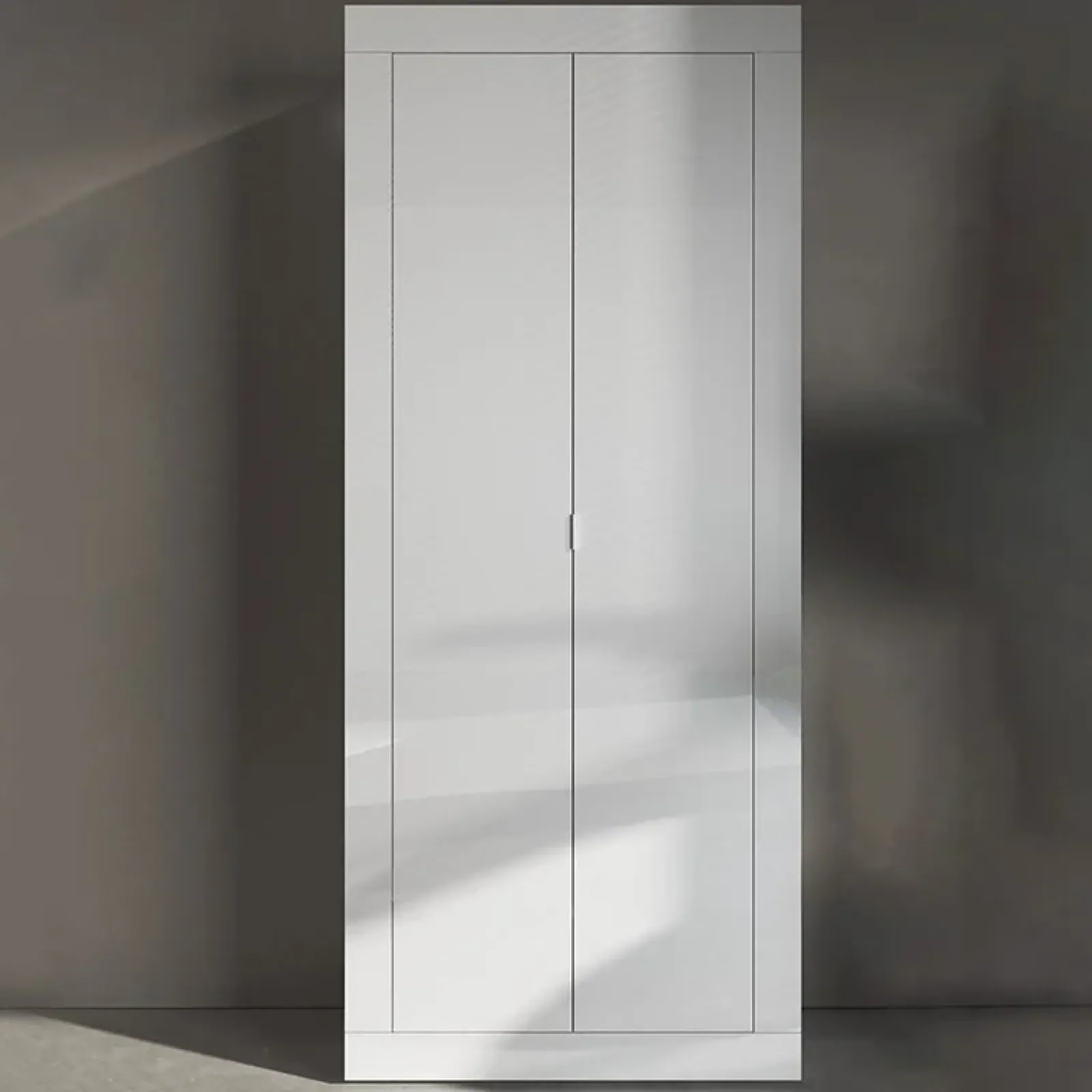 Garnero Arredamenti Armadi E Madie Ingresso|Mobili Multiuso-Mobile multiuso ingresso appendiabiti 78x187h cm moderno bianco lucido Eternity