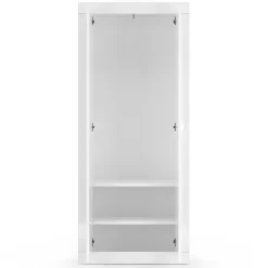 Garnero Arredamenti Armadi E Madie Ingresso|Mobili Multiuso-Mobile multiuso ingresso appendiabiti 78x187h cm moderno bianco lucido Eternity