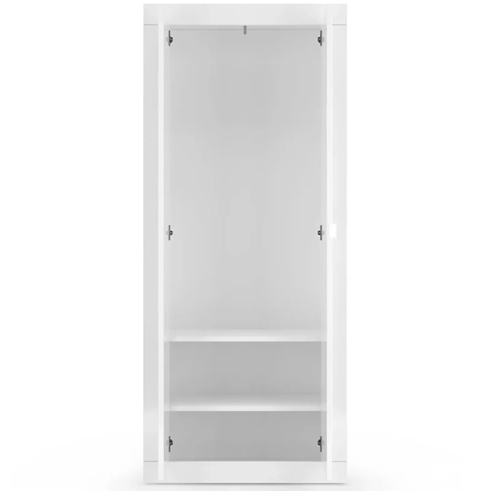 Garnero Arredamenti Armadi E Madie Ingresso|Mobili Multiuso-Mobile multiuso ingresso appendiabiti 78x187h cm moderno bianco lucido Eternity