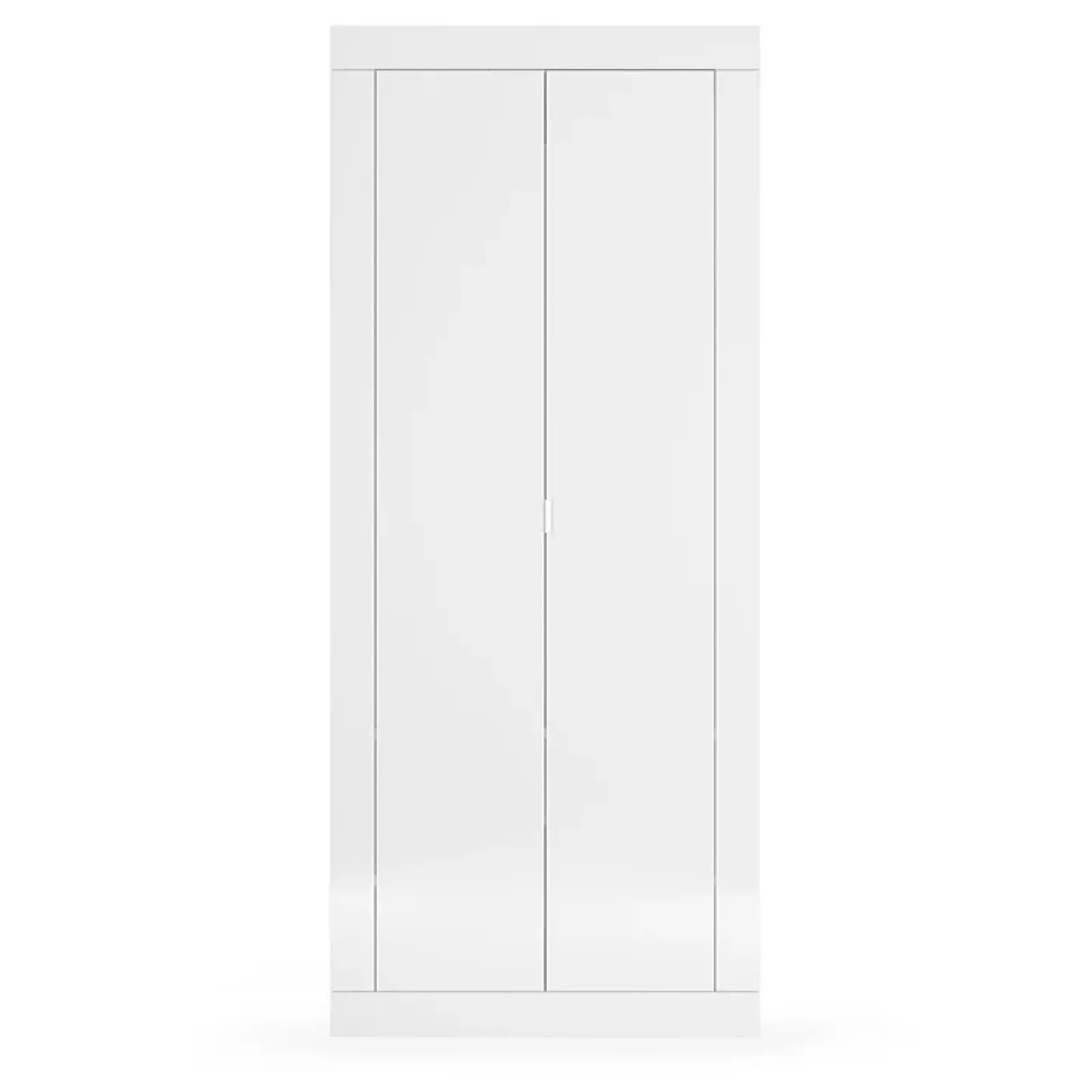 Garnero Arredamenti Armadi E Madie Ingresso|Mobili Multiuso-Mobile multiuso ingresso appendiabiti 78x187h cm moderno bianco lucido Eternity