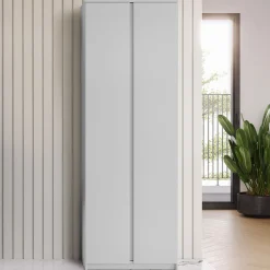 Garnero Arredamenti Armadi E Madie Ingresso|Mobili Multiuso-Mobile multiuso ingresso 69x200h cm appendiabiti Accent Grigio