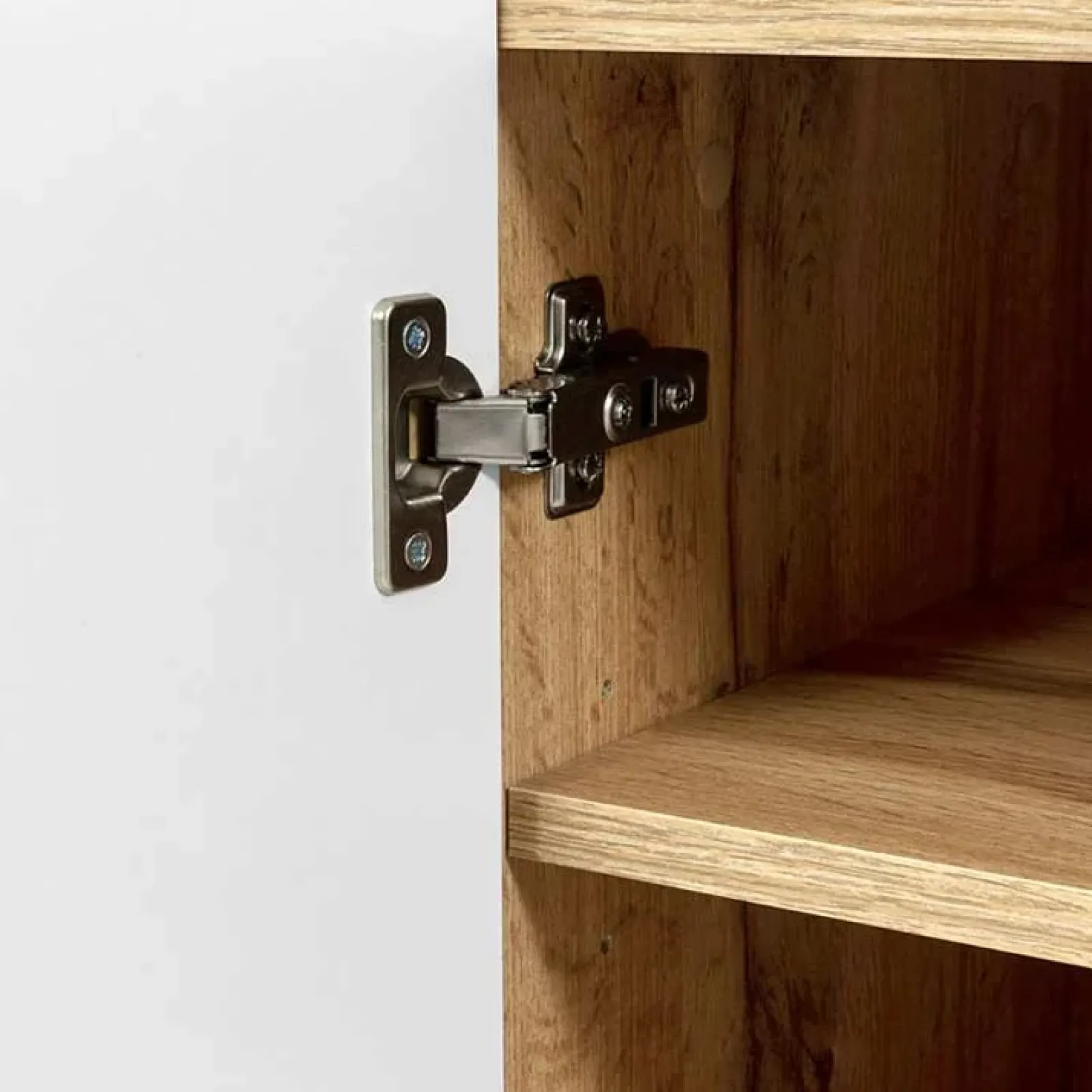 Garnero Arredamenti Mobili Tv Moderni|Mobile Tv Moderno-Mobile porta TV 201x52h cm 4 ante cannettato Essence Quercia