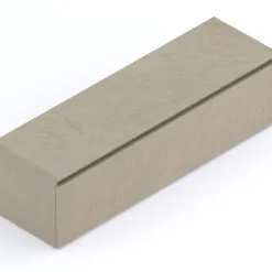 Garnero Arredamenti Mobile Tv Basso|Mobili Tv Moderni-Mobile porta TV 138x40h cm  con cassettone Sunset Tortora