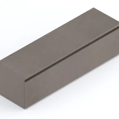 Garnero Arredamenti Mobile Tv In Legno|Mobile Tv Basso-Mobile porta TV 138x40h cm con cassettone bronzo Sunset Marrone