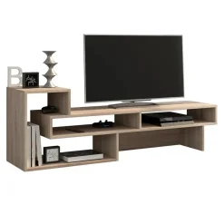 Garnero Arredamenti Mobile Tv Basso|Mobili Tv Moderni-Mobile porta TV 146x49h cm moderno chiaro Helen Rovere