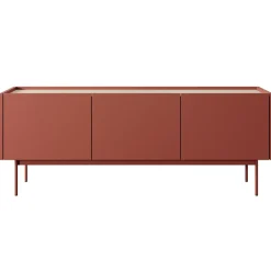 Garnero Arredamenti Mobile Tv Basso|Mobili Tv Moderni-Mobile TV 144x55h cm design moderno rosso Passion