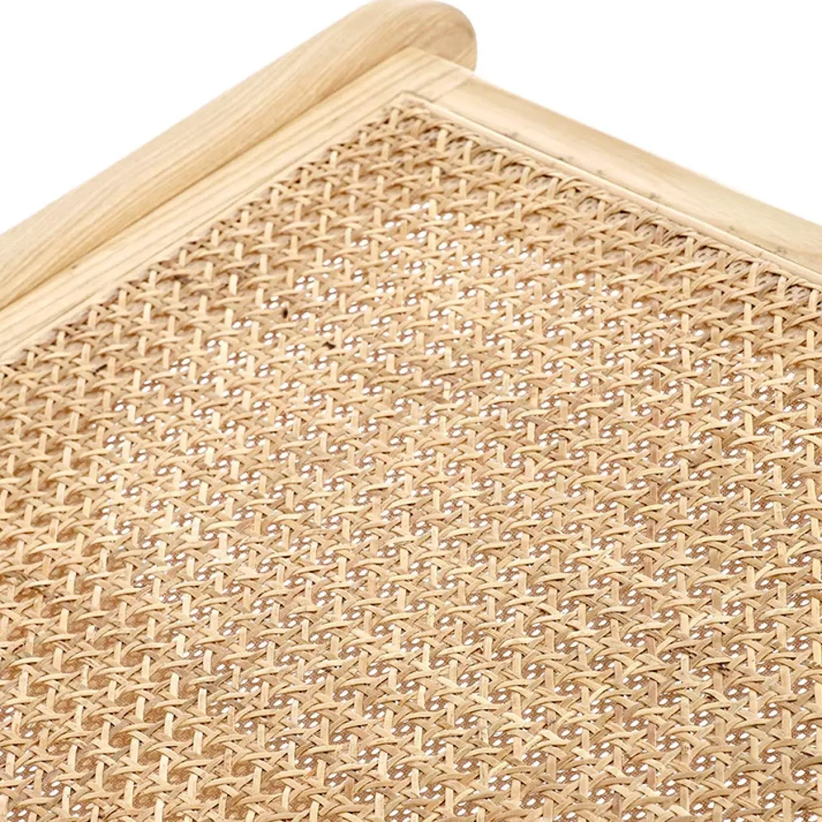 Garnero Arredamenti Poltrone Design-Panca relax moderna in rattan naturale Salvin Rovere