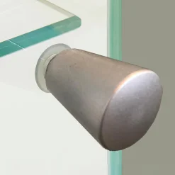 Garnero Arredamenti Parete Attrezzata A Terra|Pareti Attrezzate-Parete attrezzata 290x190h cm moderna tortora rovere Zenith Tortora - Rovere