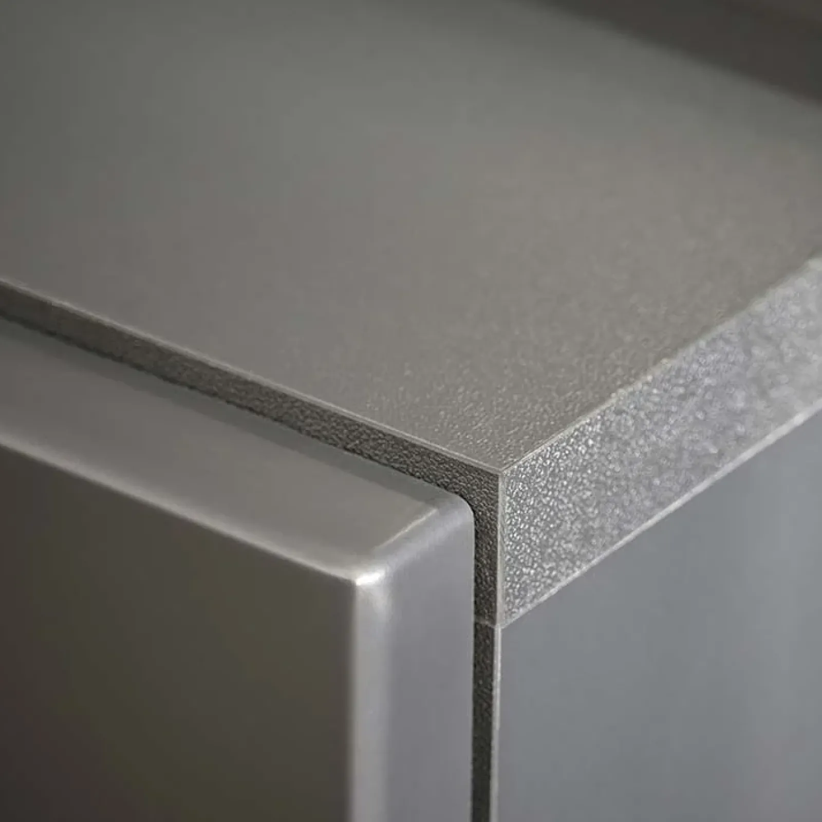 Garnero Arredamenti Parete Attrezzata A Terra|Pareti Attrezzate-Parete attrezzata 240x150h cm soggiorno rovere antracite Oviedo Gihome® Antracite - Rovere