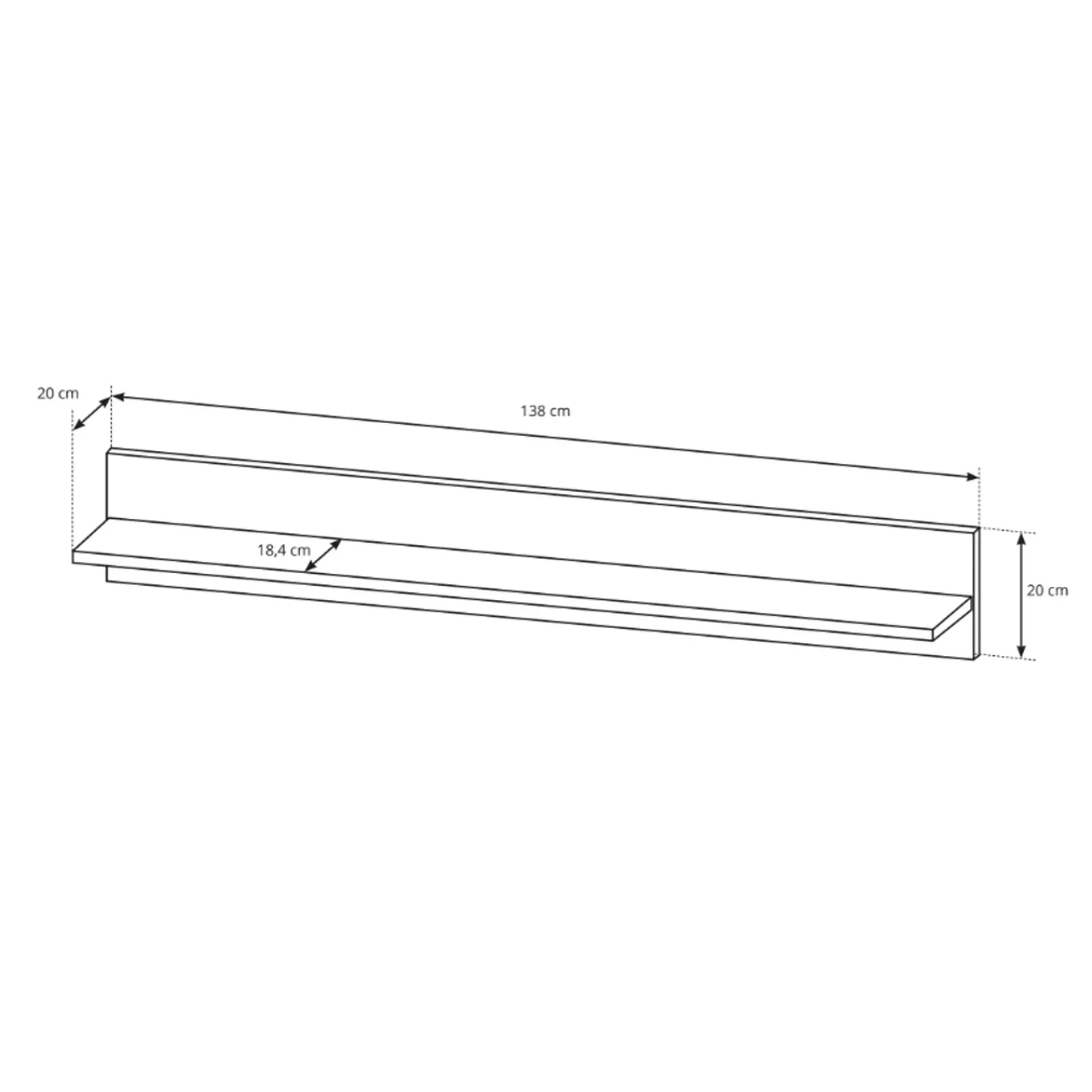Garnero Arredamenti Parete Attrezzata A Terra|Pareti Attrezzate-Parete attrezzata 248x194h cm soggiorno rovere antracite Noa Gihome®