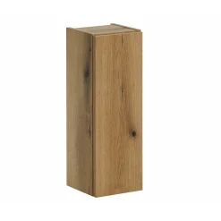 Garnero Arredamenti Pensili Per Bagno-Pensile bagno sospeso 20x57h cm 1 anta rovere Rovery