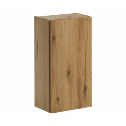 Garnero Arredamenti Pensili Per Bagno-Pensile bagno sospeso 30x57h cm 1 anta rovere Rovery
