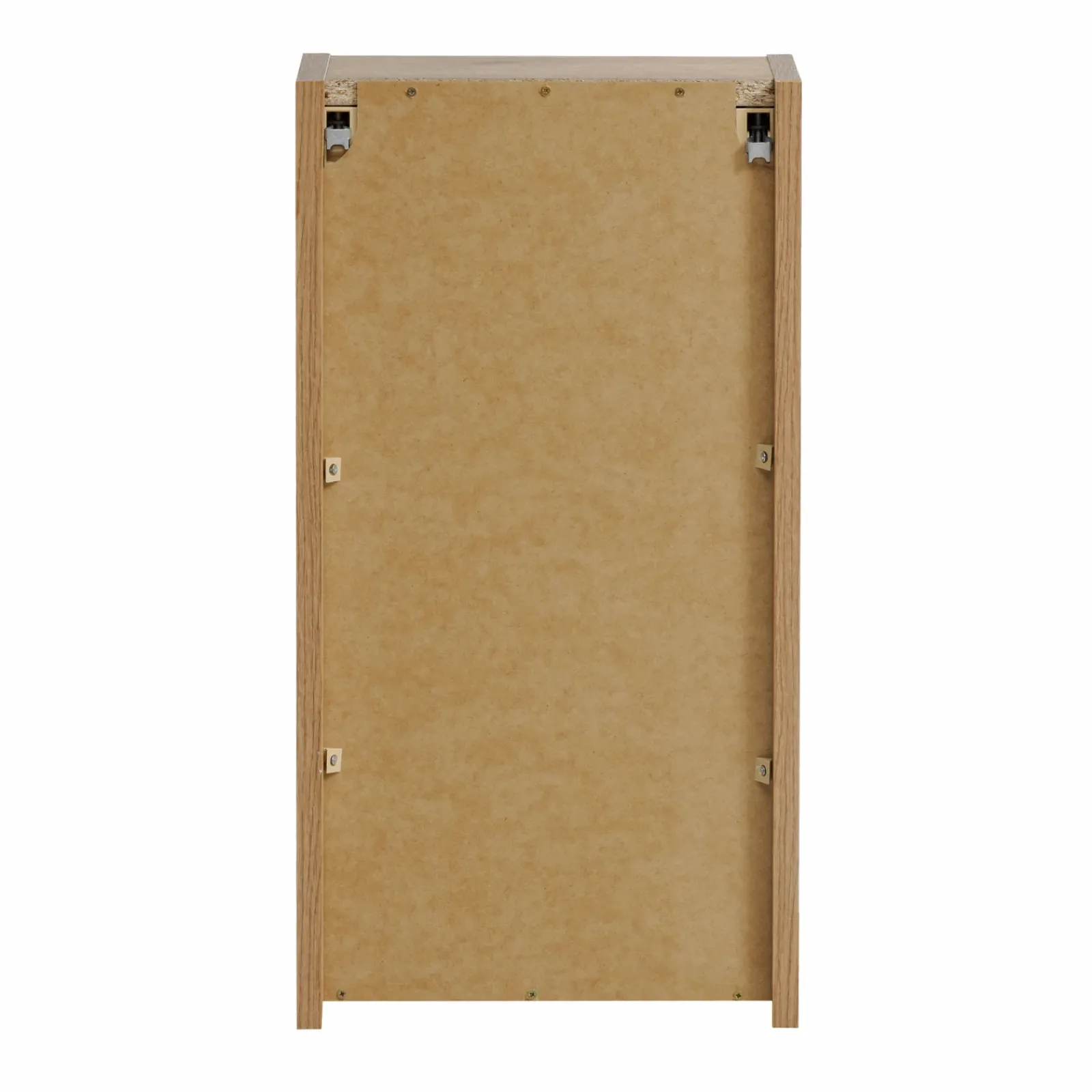 Garnero Arredamenti Pensili Per Bagno-Pensile bagno sospeso 30x57h cm 1 anta rovere Rovery