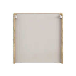 Garnero Arredamenti Pensili Per Bagno-Pensile cubo bagno sospeso 35x35h cm 1 anta beige rovere Swim Beige - Rovere