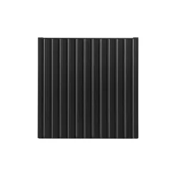 Garnero Arredamenti Pensili Per Bagno-Pensile cubo bagno sospeso 30x30h cm cannettato 1 anta Cleany Nero