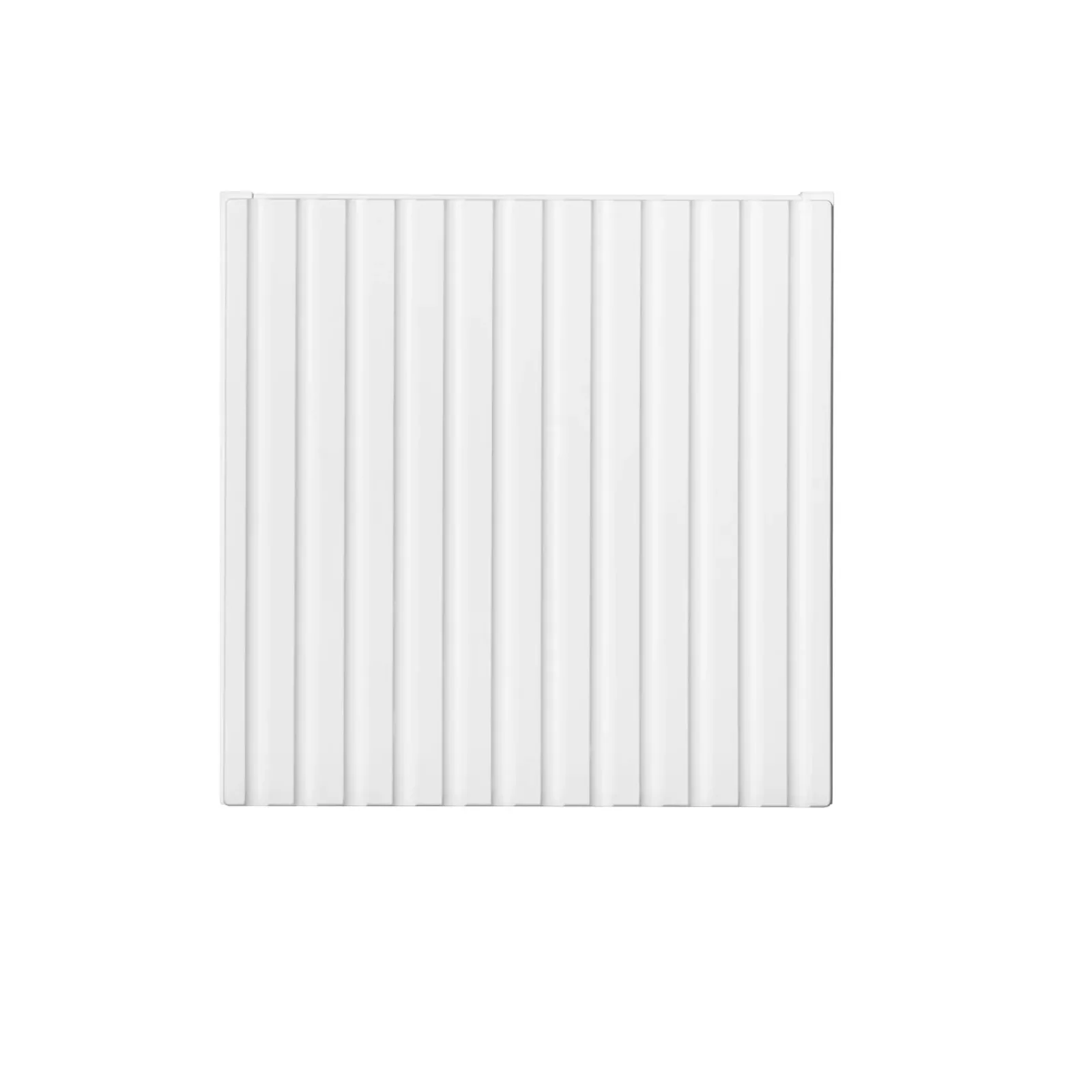 Garnero Arredamenti Pensili Per Bagno-Pensile cubo bagno sospeso 30x30h cm cannettato 1 anta bianco Cleany Bianco Opaco