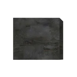 Garnero Arredamenti Mensole E Pensili|Mensole E Pensili-Pensile cubo da parete 55x50h cm 1 anta Infinity Ossido