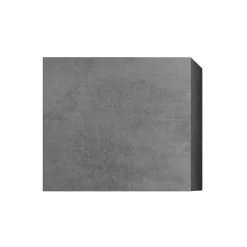 Garnero Arredamenti Mensole E Pensili-Pensile cubo da parete 55x50h cm 1 anta Infinity Cemento